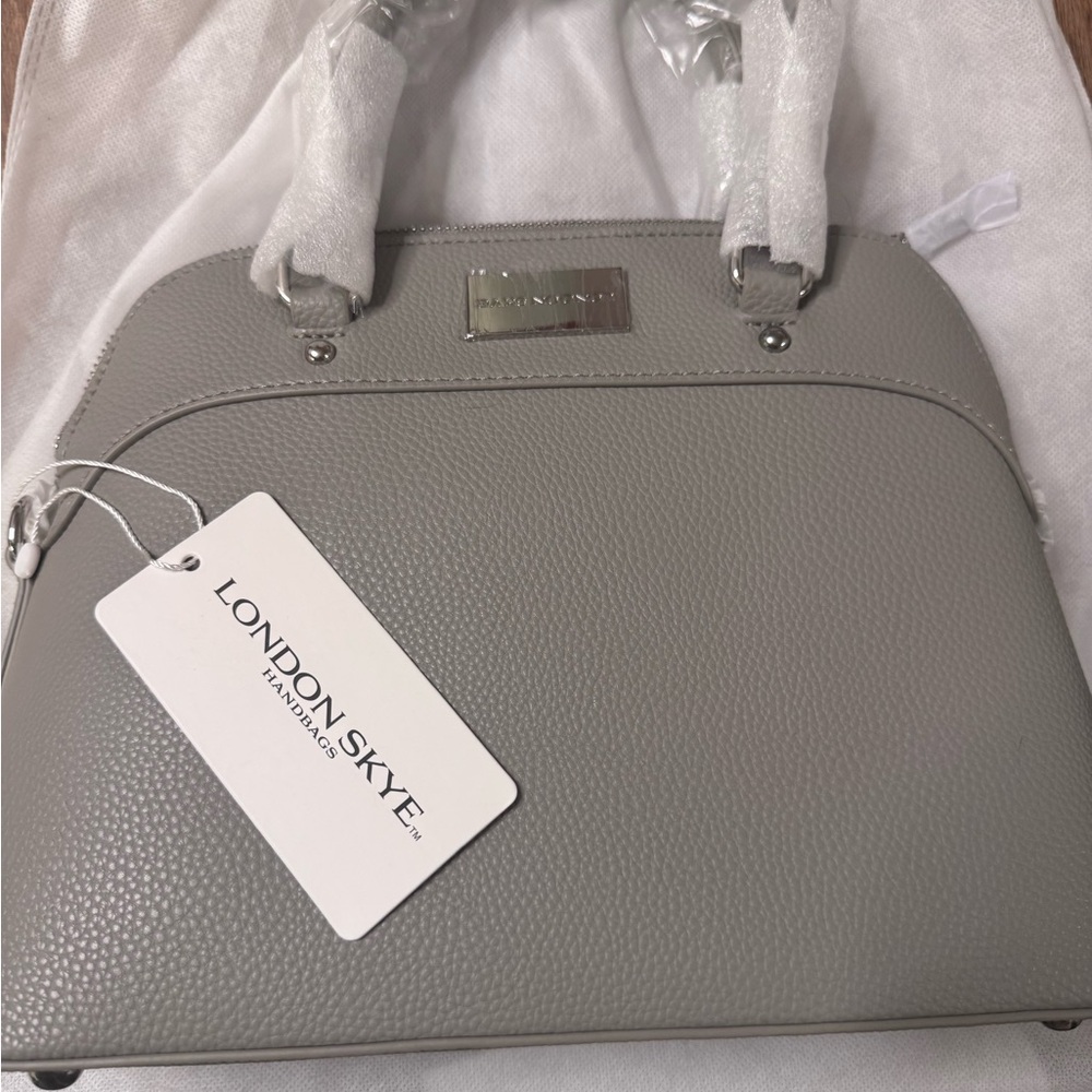Gray Handbag